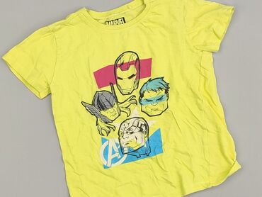 T-shirts: T-shirt, Marvel, 9 years, 128-134 cm, condition - Good