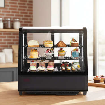 Ostali kuhinjski aparati: Rashladna vitrina – pekarska, model KSCVL Elegantna rashladna vitrina — 1