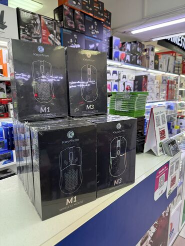 Компьютерные мышки: Игровая мышка Keychron M3 M1 В наличии черный и белый Основные — 2