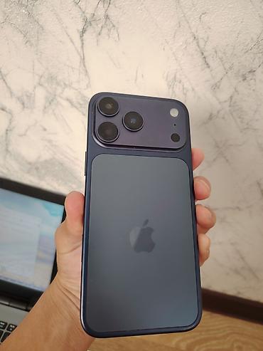 айфон 17 про иакс: IPhone 17 Pro Max, Б/у, 1 ТБ, Синий, Коробка, 100 % — 3