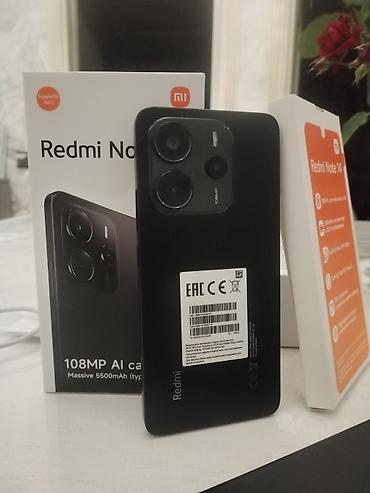 sim operator: Redmi Note 14, 256 GB, rəng - Qara, Sənədlərlə, Zəmanət, Sensor — 2