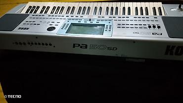 Korg Pa50 SD professional aranjor klaviatura - 61 klaviş, dinamik