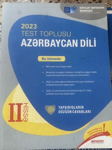 azerbaycan dili test toplusu 2 ci hisse pdf 2024: Azərbaycan dili Toplu