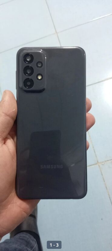 Haima: Samsung Galaxy A23, 64 GB, rəng - Qara, Barmaq izi