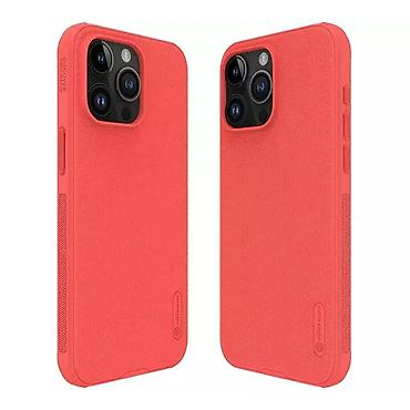 Maske i futrole za telefone: Maska Nillkin Scrub Pro za iPhone 15 Pro Max 6.7 crvena. Uz brzu — 2