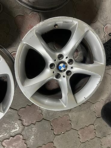 work r18: Литые Диски R 19 BMW, Комплект, отверстий - 5, Б/у — 5