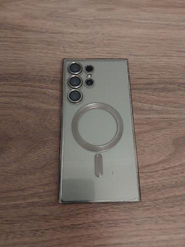 qara ekran şəkli: Samsung S24 ultra 512 gb telefonun ekraninda kamera terefde nazik — 2