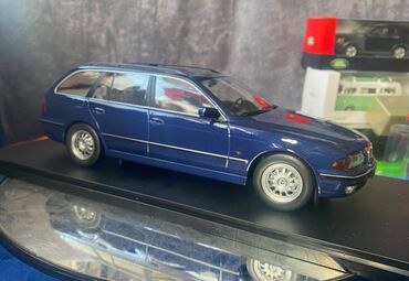Avtomobil modelləri: Коллекционная модель BMW 530d E39 Touring blue 1997 KK-Scale Scale — 14