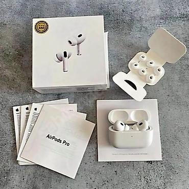 airpods qulaqcıq: En premium Airpods pro 2. Sesi bası cox ideal bundan oyanası yoxdu.A — 1