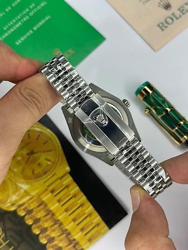 Наручные часы: Новый, Наручные часы, Rolex, цвет - Зеленый — 3