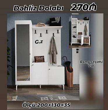 qalofka acar: Dəhliz dolabı – funksional giriş mebeli - Ölçü: 200 × 130 × 35 sm - — 1