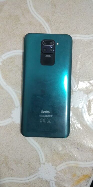 материнские платы intel x299: Redmi, Redmi Note 9, Колдонулган, 64 ГБ, түсү - Жашыл, 2 SIM