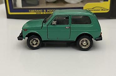 Модели автомобилей: Продаю масштабную металлическую модель СССР Нива 2121-Скиф(с прицепом — 2