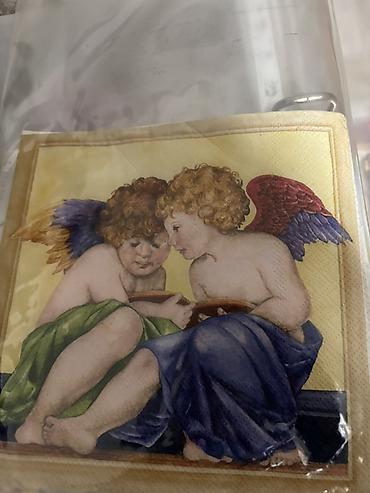 Kuhinjski tekstil: Dekorativne salvete za dekupaz razni motivi. - Set papirnih salveta — 1