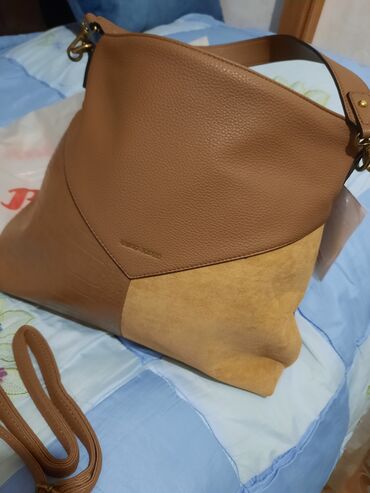 fendi çanta: Новая роскошная сумка, замша и кожа. прекрасный синтез модель
