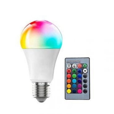 светодиодная светильник: Светодиодная RGB лампа с пультом Новые технологии стремительно