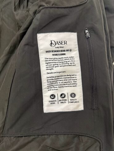 cins kurtka: Daser Lady Wear qadın qışlıq üst geyimi - Rəng: tünd boz/qara ton -