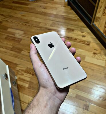 Apple iPhone: IPhone Xs Max, 64 GB, Qızılı, Face ID