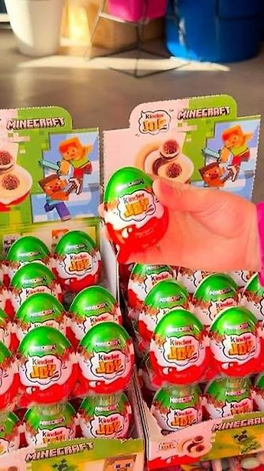 minecraft kinder: Kinder minecraft yumurtalari kim ne qeder isdese var — 1