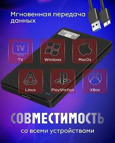 m1 м1: Срочно продаётся качественный внешний накопитель на 1 Тб (новый) — 3