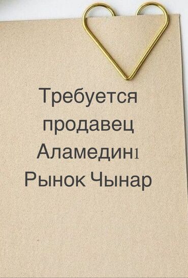 ошский рынок работа: Продавец-консультант. Аламедин-1 мкр