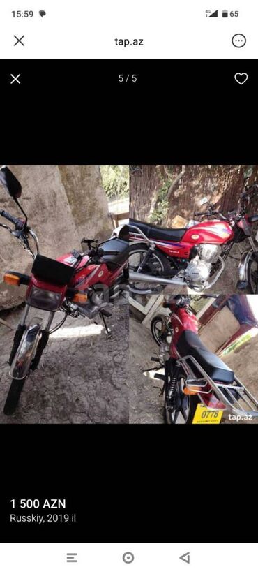 Ruskkiy 150cc moto idealdi problemi yoxdur real alcyq edirim var