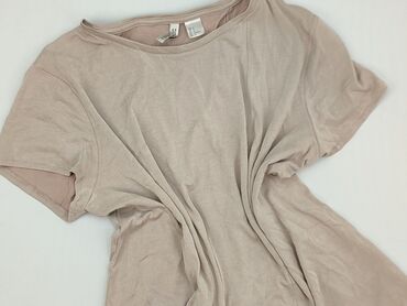 beżowe t shirty: Women`s T-shirt, H&M, M (EU 38)