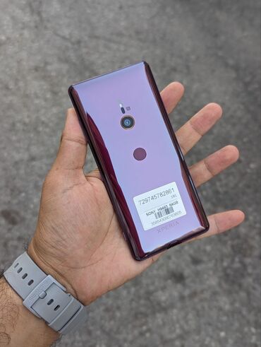 Huawei: Sony Xperia Xz3, Б/у, 64 ГБ, цвет - Фиолетовый, 1 SIM