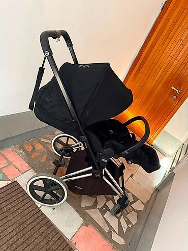 elodie: Коляска прогулочная Cybex Priam, черная Продам премиальную коляску — 3