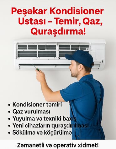 Kondisionerlər: Kondisioneriniz zəif soyudur? Qazı bitib? Təmizliyə ehtiyac var?