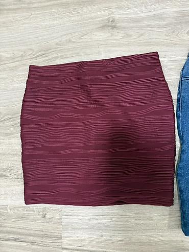 torba za dokumente: Paket suknji – 4 komada, različiti stilovi i materijali: - Teget — 2