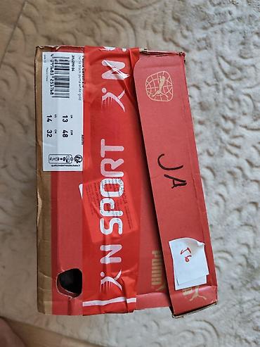 legend muski kaisevi: Puma muške patike – model sa kožnim izgledom u crnoj boji sa belim — 6