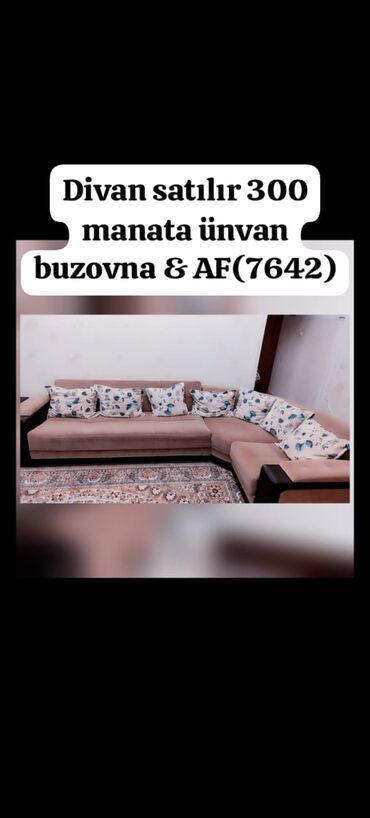 Matraslar: Künc divan, İşlənmiş, Açılan, Bazalı, Parça, Çatdırılma yoxdur