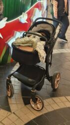 Manejlər: Klassik gəzinti arabası, İşlənmiş, Cins: Oğlan, Yaş: 1-6 ay, Ödənişli çatdırılma