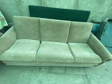реставрация дивана: Цвет - Бежевый, Б/у