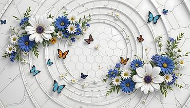 Панно: Панно и постеры с 3D‑эффектом для стен Описание: - Коллекция — 17