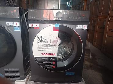 9 c: Стиральная машина автомат, Новый, Toshiba, До 9 кг, Фронтальная, Кредит — 7