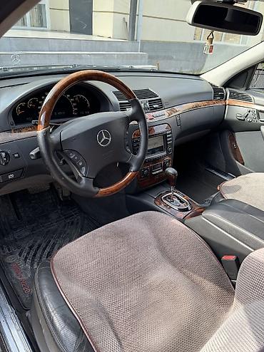 машина мерс с: Mercedes-Benz S-Class: 2003 г., 5 л, Автомат, Газ, Седан — 7