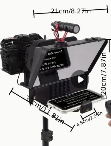 Avadanlığın icarəsi: Suflyor, telesuflyor, teleprompter, prompter, Телесуфлёр Günlük