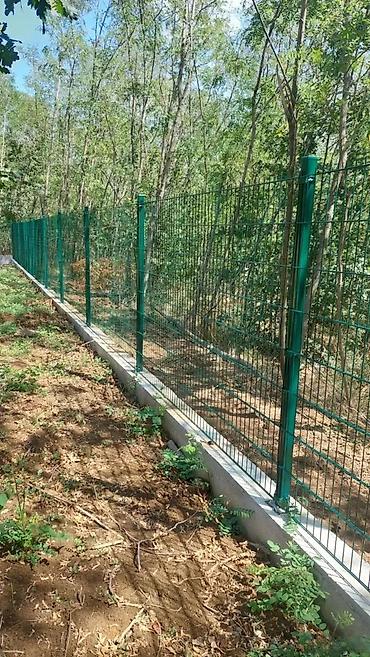 Proizvodi od rolovanog metala, metalni kanali: 🔵 PANELNA OGRADA 2D 163x250 – 6/5/6 mm CINK + PVC 📍 Fence System doo — 4