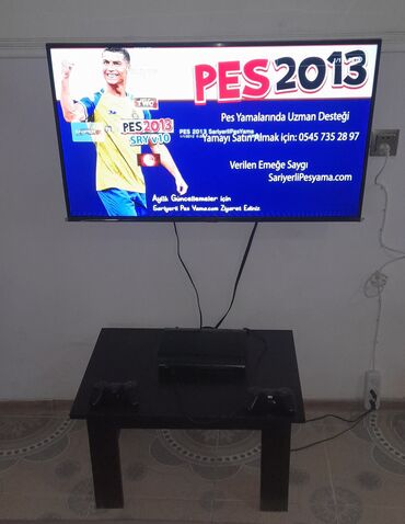 pes 2013 playstation 4: Pleysteyşn-3 dəst (super slim, 500 gb, 41 oyun : pes 2013 v10, call