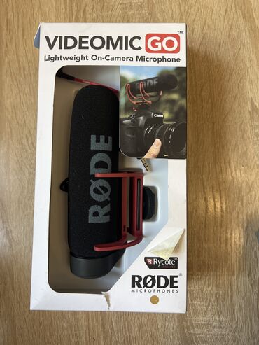 xbox console: Микрофон для фотоаппаратов Rode VideoMic Go В идеальном состоянии