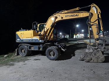 кун ковша: Экскаватор, Hyundai, 2011 г., Дөңгөлөктүү — 2