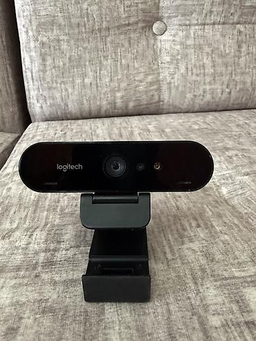 Компьютер жана ноутбук аксессуарлары: Веб‑камера 4К Logitech с креплением на монитор + кабель USB‑C → USB‑A — 7