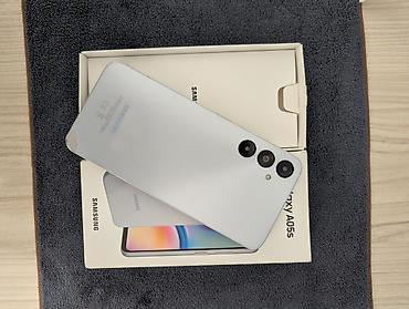 Мобильные телефоны и аксессуары: Samsung Galaxy A05s, Б/у, 128 ГБ, цвет - Серебристый, 2 SIM — 2