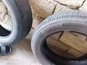 cruze diski: İşlənmiş Şin Dunlop 225 / 60 / R 18 — 5