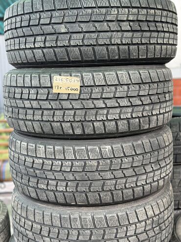 шина 2155017: Шины 215 / 50 / R 17, Зима, Б/у, Комплект, Легковые, Япония, GoodYear