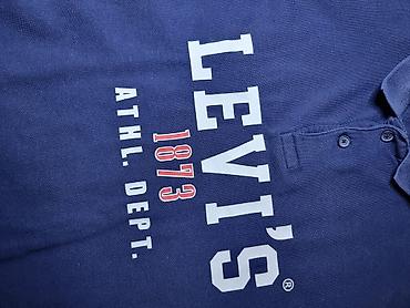 levi s usa: Мужская футболка, L, LeviS, Б/у, цвет - Синий, Самовывоз — 5
