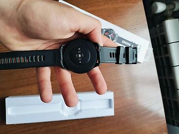 samsung watch 1: Xiaomi Watch S1 Active ağıllı saat - Rəng: qara, silikon qayış - — 3