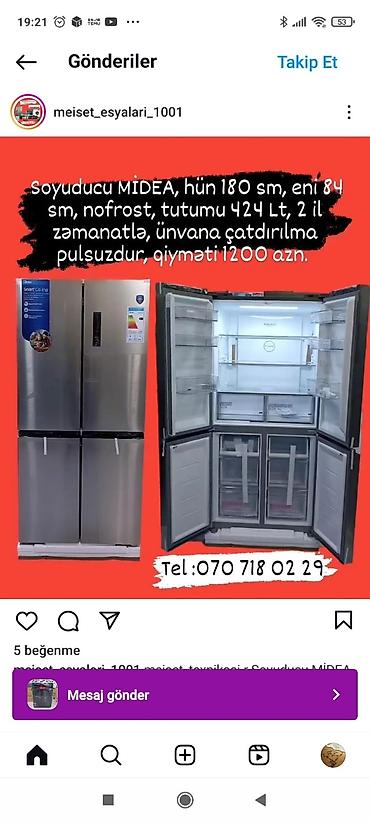 Soyuducular: Yeni Soyuducu Satılır -da lalafo.az — 28 Soyuducular: Yeni Soyuducu Satılır — 28
